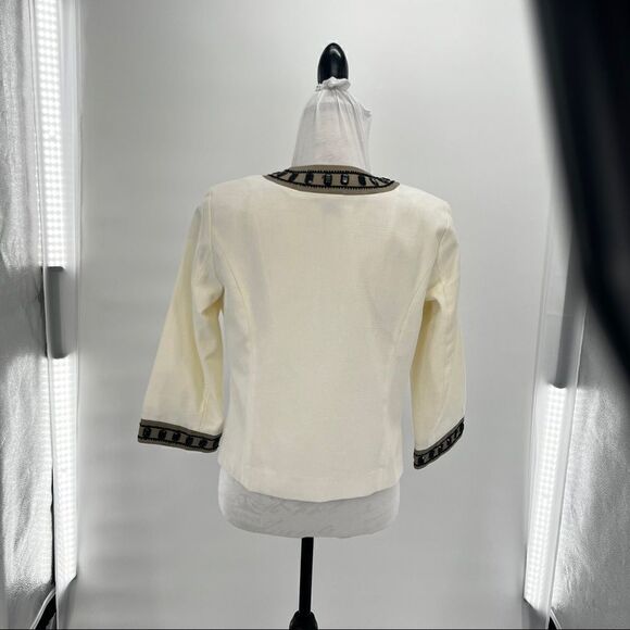 Silk land jacket / blazer - Picture 7 of 12